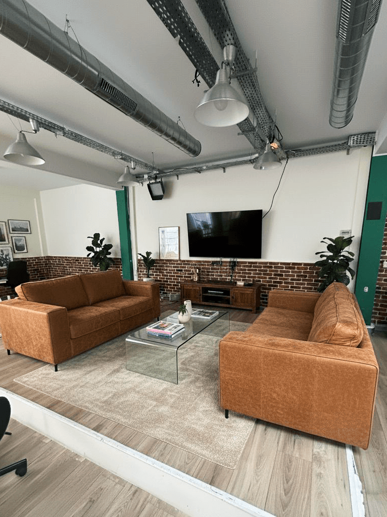 Studio lounge area